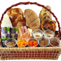 Cesta de Cafe da Manha The Bakers Breakfast in Bed